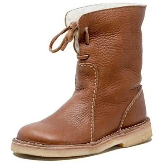 Damen Winterstiefel | Veganes Leder | Stiefeletten