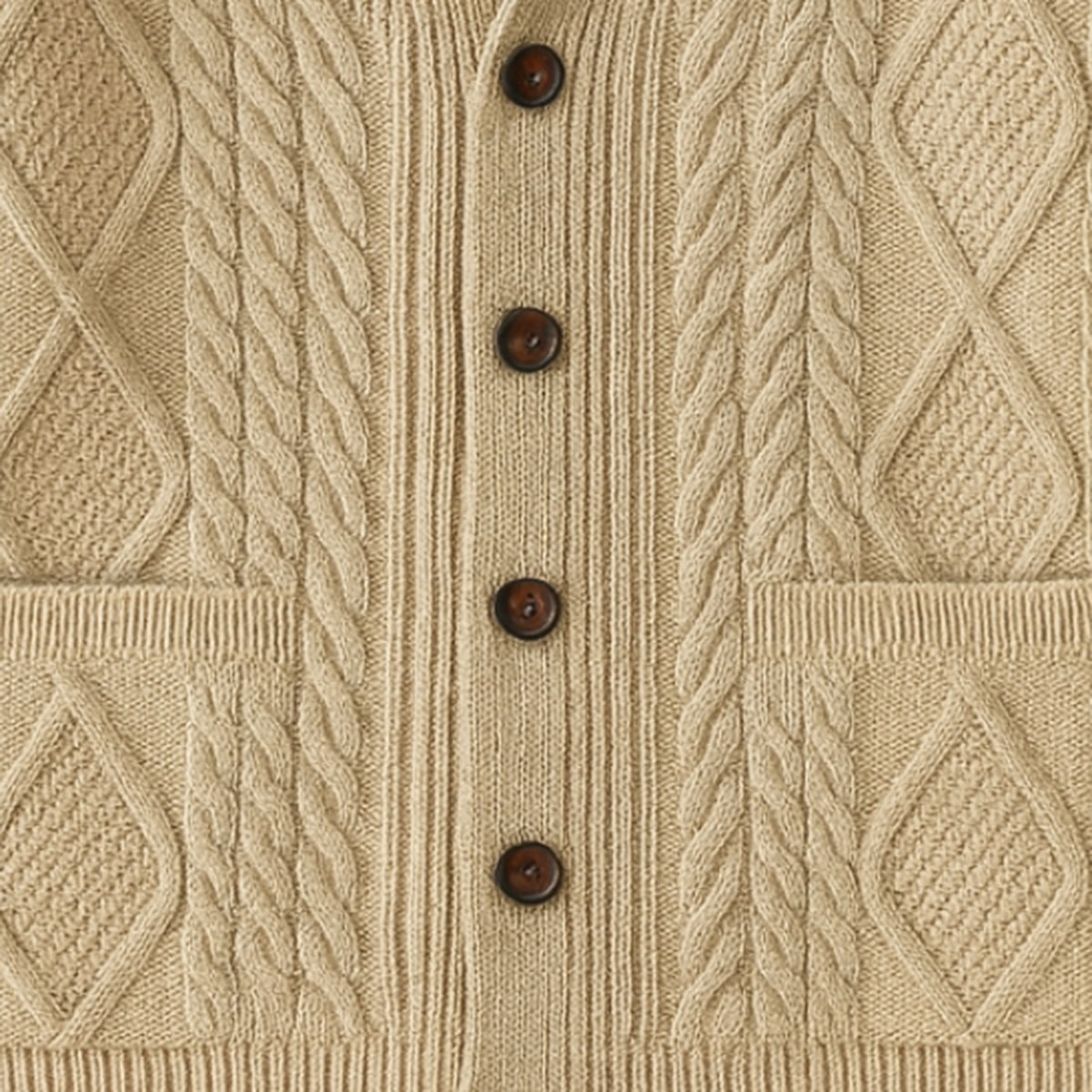 Die Strickjacke für Herren