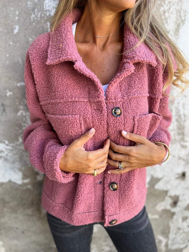 Kuschelige Jacke mit Innenfutter Damen