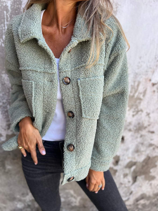 Kuschelige Jacke mit Innenfutter Damen