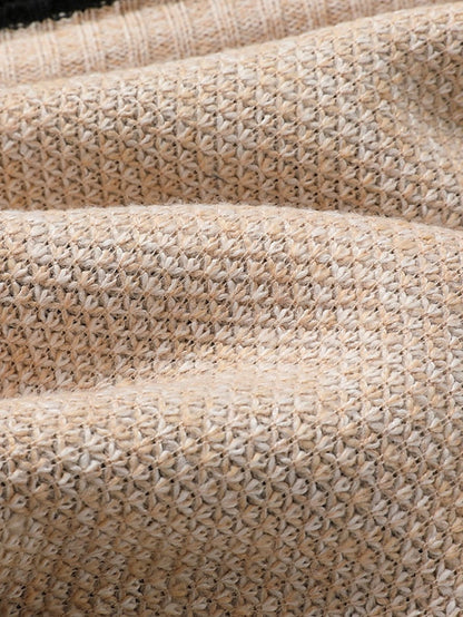 Stylischer Zipper Strickpullover für Herren (italienisches Design)